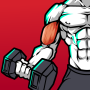 icon Home Fitness: Dumbbell Workout (de Treino com Halteres Combinação Jogo de Boneca Assustadora Istream)