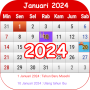 icon Kalender Indonesia (Calendário indonésio)