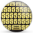icon Keyboard Theme Metallic Gold(Ouro metálico do tema do teclado) 250
