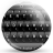 icon Keyboard Theme Dusk BlkWhite(Teclado Tema Crepúsculo Preto Branco) 250