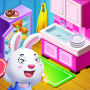 icon Panda Kute(Bunny Rabbit: House Cleaning)