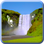 icon Waterfall Live Wallpaper With (Cachoeira Live Wallpaper Com)