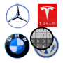 icon Cars L.P.A(Cars Logo Pixel Art Coloring)