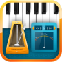 icon Metronome, Tuner & Piano(Metrônomo, afinador e piano)