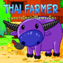 icon Thai Farmer Free(O fazendeiro tailandês cultiva vegetais tailandeses)