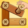 icon Wood Nuts & Bolts, Screw (Nozes de madeira e Bolts, Screw)
