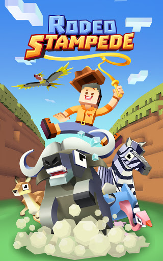 Savannah Rodeo Stampede: capture animais em jogo gratuito - Outer Space