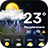 icon Weather(Previsão do tempo local -Widget) 1.3.8