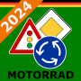 icon Motorrad - Führerschein 2024 (carteira de motorista de motocicleta com leis alemãs/UE 2024)
