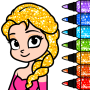 icon Princess Coloring Book Games (Jogos de Colorir Princesas
)