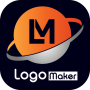 icon Logo Maker and Logo Creator (Criador de logotipo e criador de logotipo
)