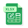 icon Edit XLSX Spreadsheets Reader (Editar planilhas XLSX Leitor)