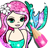 icon Mermaid Coloring Book Glitter(Mermaid Coloring Page Glitter) 1.0.12.0