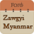 icon Zawgyi Myanmar Fonts Free(Zawgyi Myanmar Fontes) 14.0