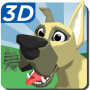 icon Dog Fetch and Run(Cão 3D buscar e executar)