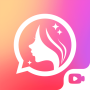 icon Beauty Cam for WA Video Call (Beauty Cam para WA Video Call)
