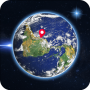 icon Live Earth Map: GPS Satellite (Mapa da Terra ao vivo: Satélite GPS)