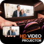 icon Hd Video Projector(Live HD Simulador de projetor de vídeo
)