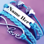 icon Name On Necklace(Nome no colar - Arte do nome)