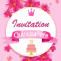 icon net.quinceanera.invitation.maker(Quinceañera convites fabricante
)