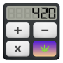 icon Weed calculator for THC & CBD (Calculadora de ervas daninhas para)