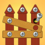 icon Wood Screw: Nuts And Bolts (Parafuso de madeira: Porcas e parafusos)