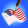 icon Draw The Flag: Geo Coloring (Desenhe a bandeira: Geo Coloring)