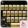 icon Gold Butterfly(Tema de teclado de borboleta de ouro)