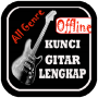 icon Kunci Gitar & Lirik Lagu A-Z (Bloqueio de guitarra e letras de música AZ)