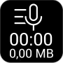 icon Audio Recorder Widget(Audio Recorder Widget
)