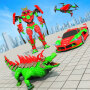 icon Crocodile Robor Car Transformation(Crocodile Car Robot Games
)