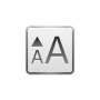 icon Font Size Setter(Setter do tamanho da fonte)