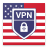 icon VPN USA(VPN dos EUA - Obtenha IP Fast VPN dos EUA) 1.110
