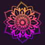 icon Coloring Mandalas (Mandalas Coloridas do Editor de Papel de Parede Royale)