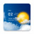 icon Deursigtige horlosie & weer(Relógio e clima transparentes) 6.7.7