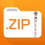 icon Zip File Reader: Rar Extractor, Zip & Unzip(Leitor de arquivo Zip de rastreamento de tempo: Rar Extractor)