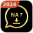 icon NA 7 WhatsApp(NA7 WA BLACK VERSION 2024.) 77.0