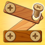 icon Wood Nuts & Bolts(Woodle - Quebra-cabeça de parafuso de madeira)