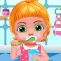 icon Baby Daily Activities(Jogos de cuidados com o bebê para crianças)