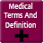 icon Medical Terms and Definition(Termos médicos e definição) 2.0.0