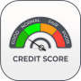 icon Check Credit Score and Report (Verifique pontuação de crédito e relatório)