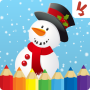 icon Kids coloring book: Christmas (livro de colorir para crianças: Natal)