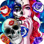 icon Tattoos Color(Tattoo Coloring Games offline, cor por números
)