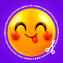 icon Emoji Maker: Fun DIY Sticker (Emoji Maker: Divertido adesivo DIY)