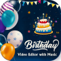 icon Birthday Photo Video Maker(Happy Birthday Video maker 2021
)