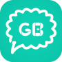 icon Chat App Version(Versão de bate-papo Status Saver 2024)