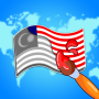 icon Flag Painting: Country Painter(Pintura de bandeira: Country Painter)