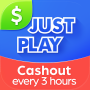 icon JustPlay: Earn Money or Donate (JustPlay: Ganhe Dinheiro ou Doe)
