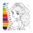 icon Doll Color(Cor da boneca: Coloração de princesa) 1.081