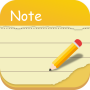 icon Notes: Easy Notes, Notepad (Notas: Notas fáceis, Bloco de notas)